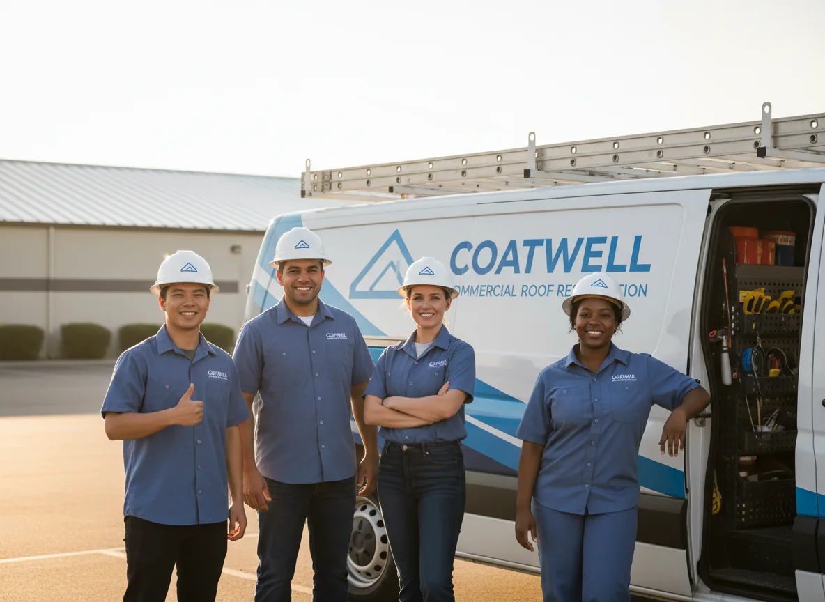 Commercial roof coating company in Kingsland, TX